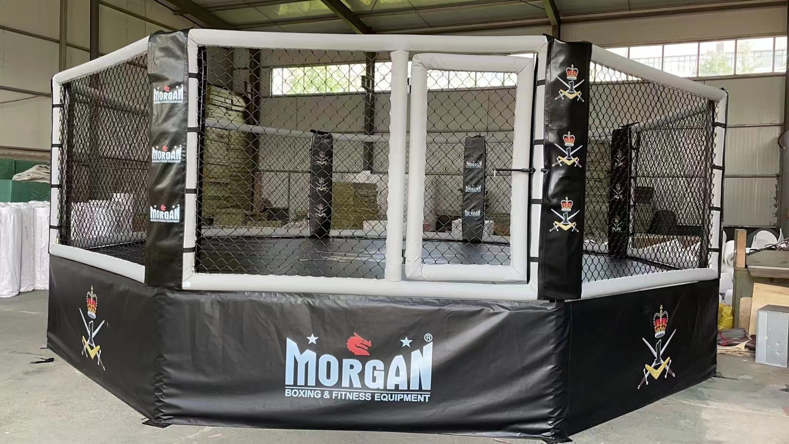 Custom Octagon Raised MMA Cage (5m-8m) - Morgan Sports